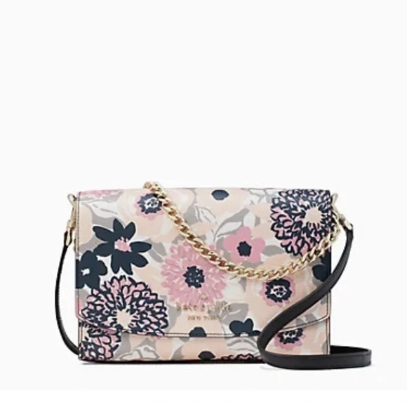 Kate Spade carson convertible crossbody PINK MULTI - Picture 1 of 16